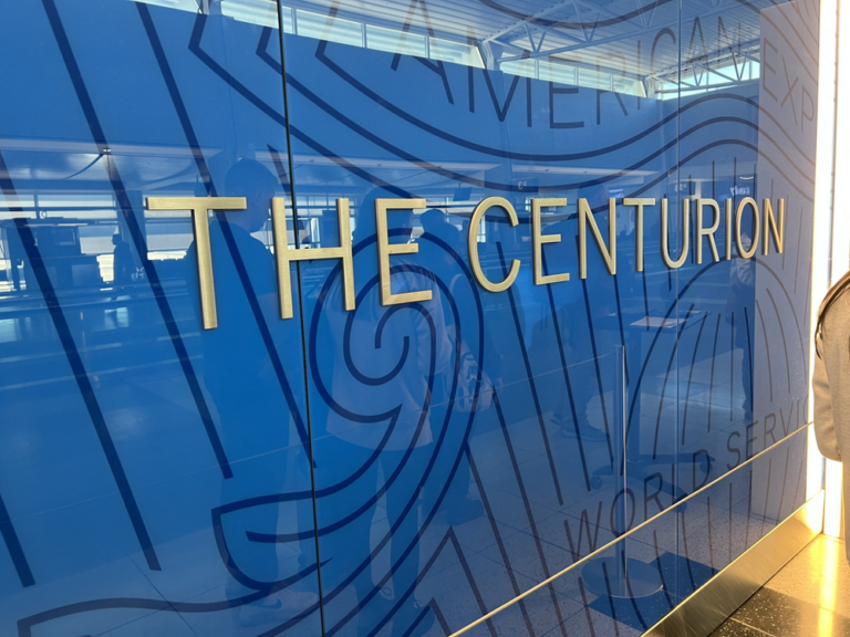 The American Express Centurion Lounge at Hartsfield-Jackson Atlanta International Airport has failed its health inspection.