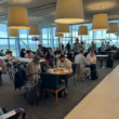 The British Airways Galleries Lounge North at London Heathrow is holding up well even with crowding issues.