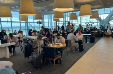 The British Airways Galleries Lounge North at London Heathrow is holding up well even with crowding issues.