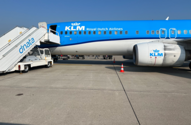 KLM Boeing 737-800 at Zurich Airport