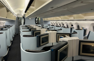 KLM Boeing 787-9 World Business Class Interior