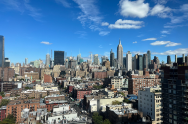 New York City Skyline as seen from Chelsea