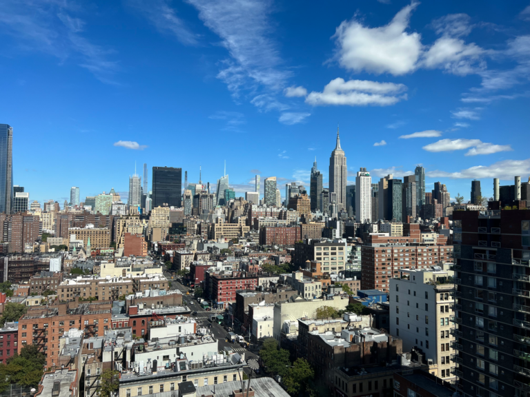 New York City Skyline as seen from Chelsea