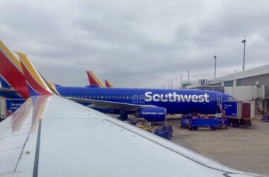 Southwest Aircraft at an Airport