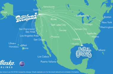 Alaska Airlines Launching Portland to New Orleans Route
