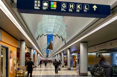 Chicago O'Hare Concourse Interior