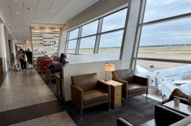 American Airlines Flagship Lounge DFW Seating
