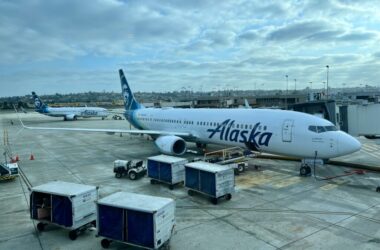 Alaska Airlines Boeing 737-900 First Class