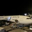 Law enforcement agents stormed a Delta Air Lines flight after arrival at San Francisco International Airport, arresting one of the pilots.