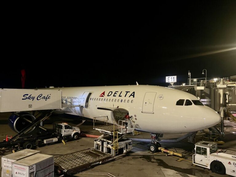 Law enforcement agents stormed a Delta Air Lines flight after arrival at San Francisco International Airport, arresting one of the pilots.