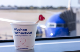 Southwest Airlines is swapping out cups, stir sticks, and napkins onboard in an effort to reduce single-use plastic waste.