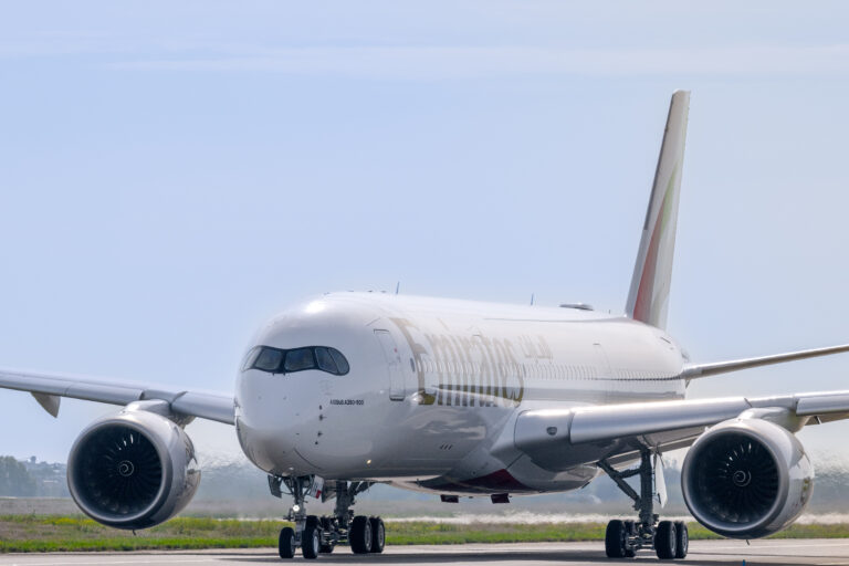 Emirates has taken delivery of its first of 65 Airbus A350-900s. Revenue service is expected to begin on January 15th.