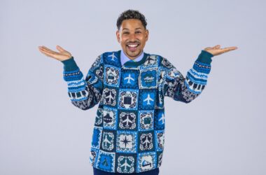 Alaska Airlines is getting into the holiday spirit with a holiday sweater sweepstakes that includes two round trip flights anywhere it flies.