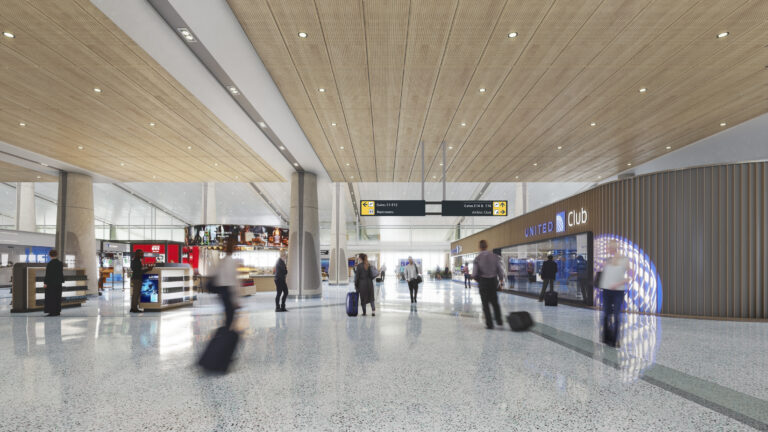 United Airlines unveiled details about its new Concourse E expansion at Washington-Dulles International Airport which will open in late 2026.