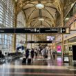 people walking in a terminal