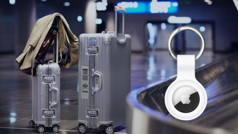 a group of luggage in a airport