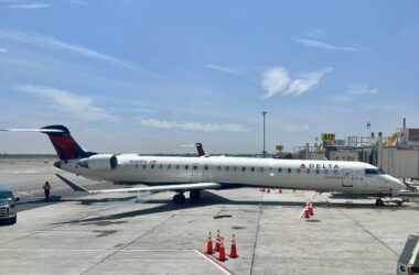 a plane on the tarmac