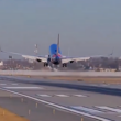 a plane taking off from a runway