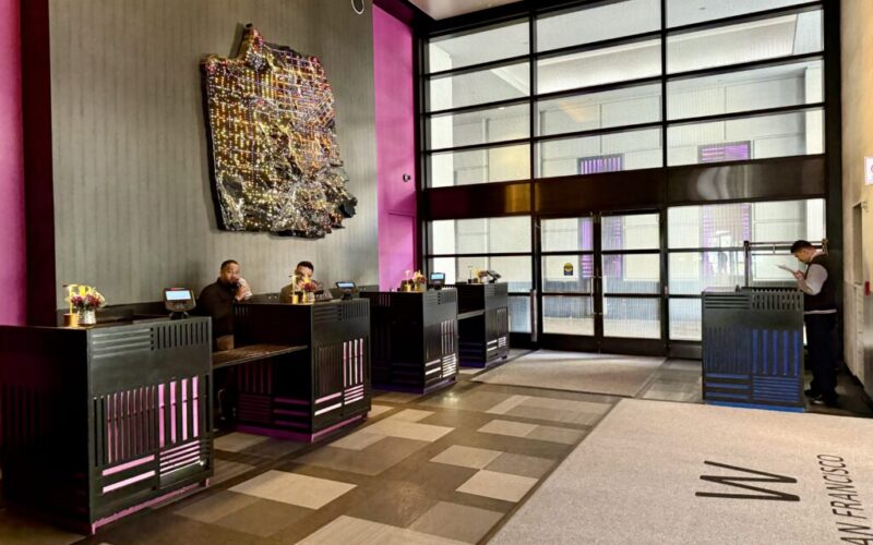 While the rooms are comfortable, the W San Francisco feels like it's stuck in the last decade but without the crowds.