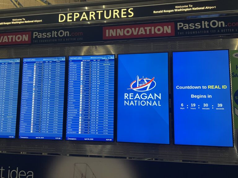 The deadline for passengers to comply with Real ID requirements is less than a week away, be sure you're prepared by May 7, 2025.