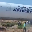 An Afriqiyah Airways Airbus A330 veered off of the runway at Al Abraq International Airport while preparing for a flight to Jeddah.