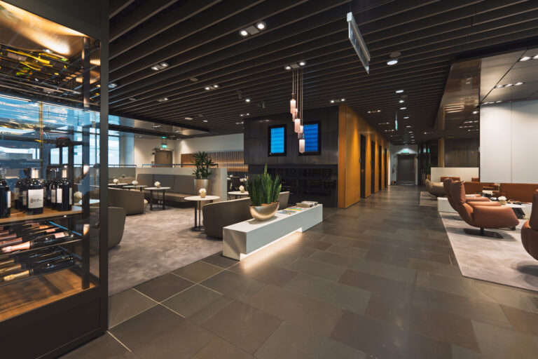 Lufthansa has reopened its newly remodeled, 11,000 square foot, First Class Lounge in Terminal 2 of Munich Airport (MUC).