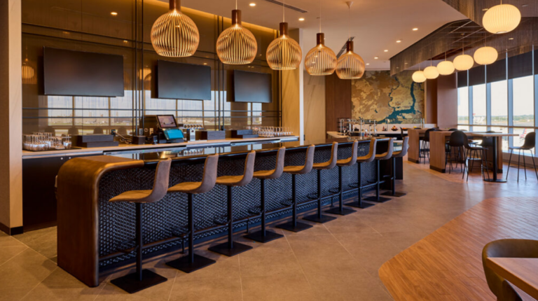 American Airlines' newest Admirals Club is now open in Concourse A-West at Philadelphia International Airport (PHL).