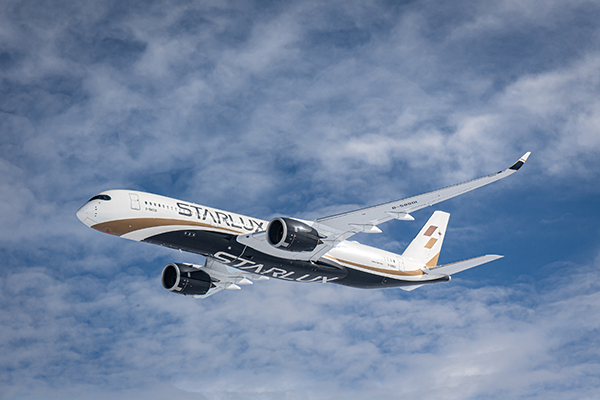 Starlux Airlines is launching 3-4x flights between Taipei and Phoenix in 2026 pending regulatory approval.