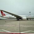 a large airplane on a runway