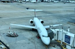 Delta Boeing 717 in Atlanta