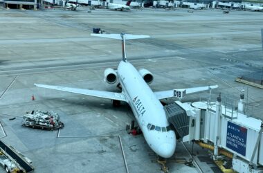 Delta Boeing 717 in Atlanta