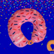 JetBlue and Dunkin' have partnered on a limited edition donut themed neck pillow to celebrate National Donut Day.