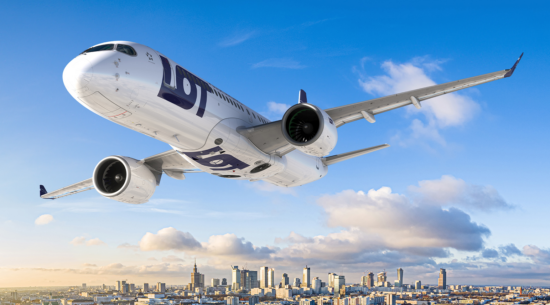 LOT Polish Airlines has selected the Airbus A220 family to replacing its aging Embraer regional fleet with a massive order.
