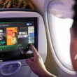 United Airlines Spotify IFE