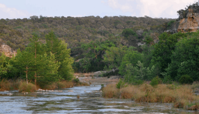 The Guadalupe River in Kerr County, Texas