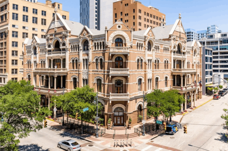Exterior of The Driskill Hotel