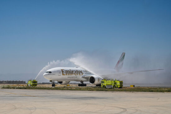 Emirates has restarted service to Damascus, the capital of Syria, for the first time since the end of the Syrian civil war.