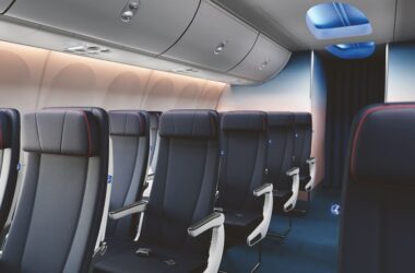 LOT Polish Airlines has unveiled the new interior that will be installed on its fleet of Boeing 737 MAX 8 and Airbus A220 aircraft.