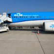 KLM Boeing 737-800 at Zurich Airport