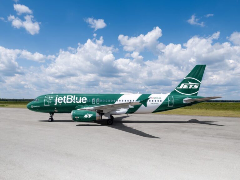 JetBlue New York Jets A320 N746JB