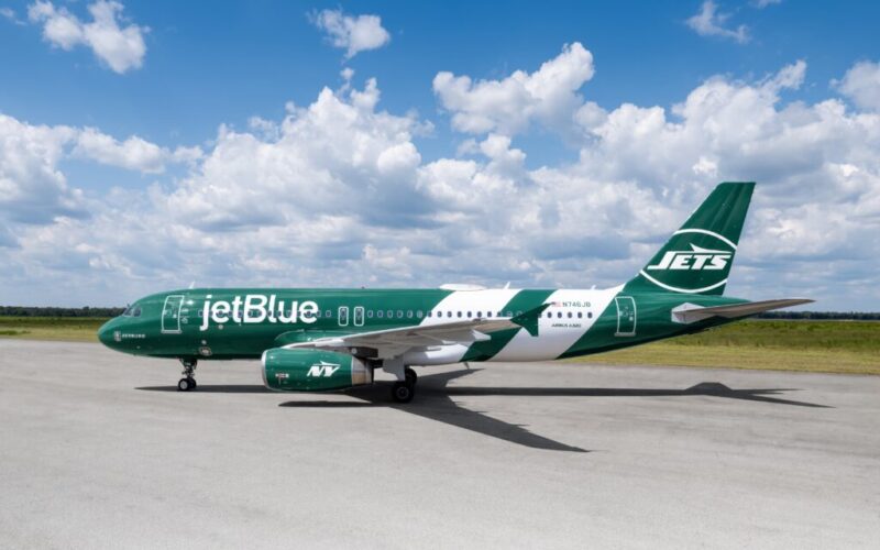 JetBlue New York Jets A320 N746JB