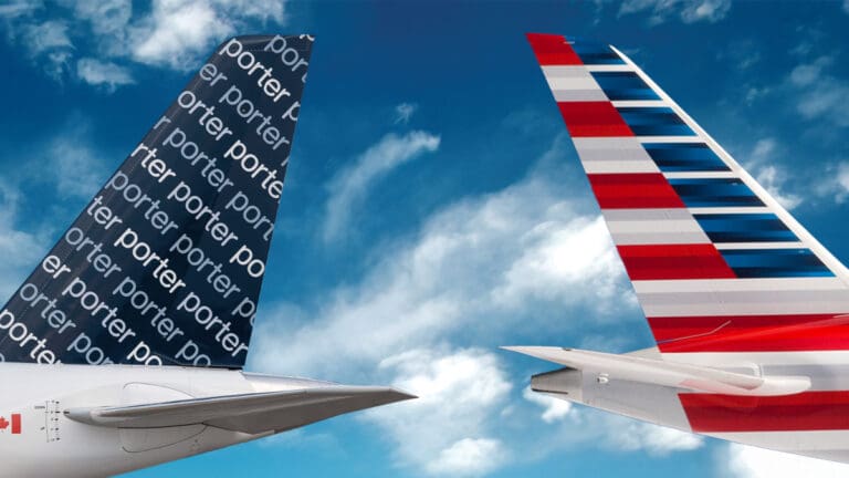 American Airlines and Porter Airlines have announced a codeshare agreement which will see the two carriers expand their partnership.