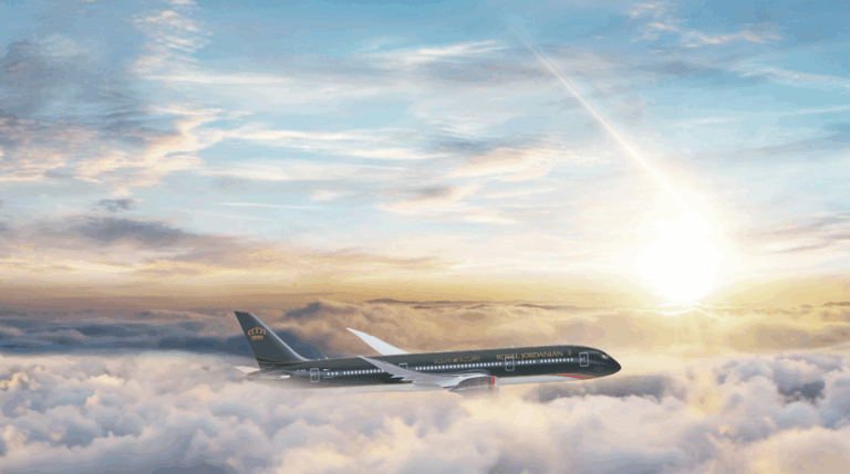 a plane flying in the sky