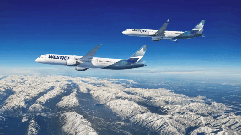 WestJet Boeing Aircraft
