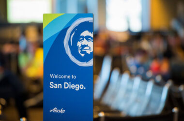 Alaska San Diego Sign