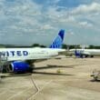 United Planes at Austin Airport
