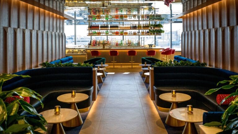 British Airways has unveiled a new lounge design concept that will soon make its way across the carrier's network.