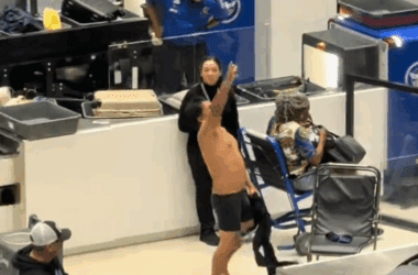 New Orleans Airport TSA Strip