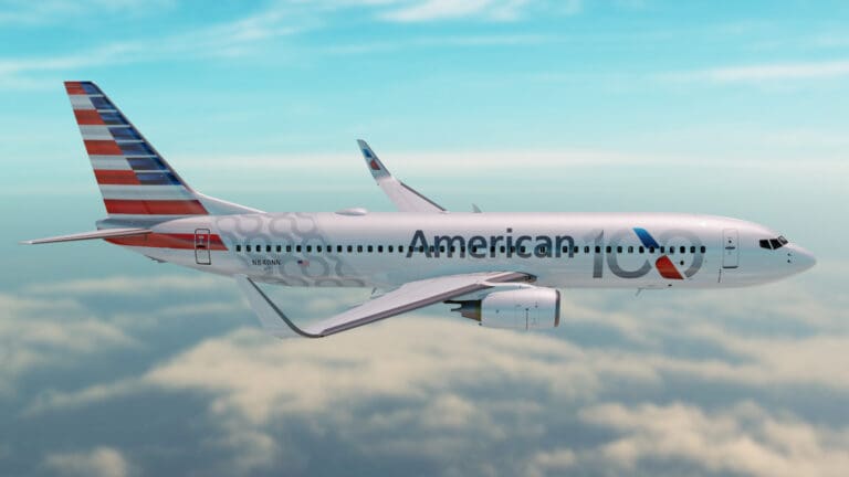 American Airlines Centennial Livery