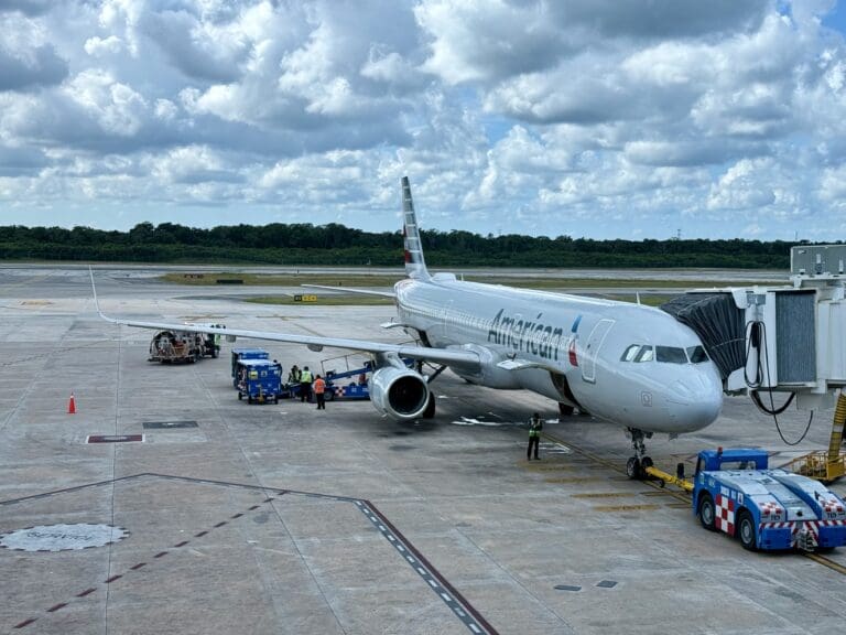 an airplane on the tarmac